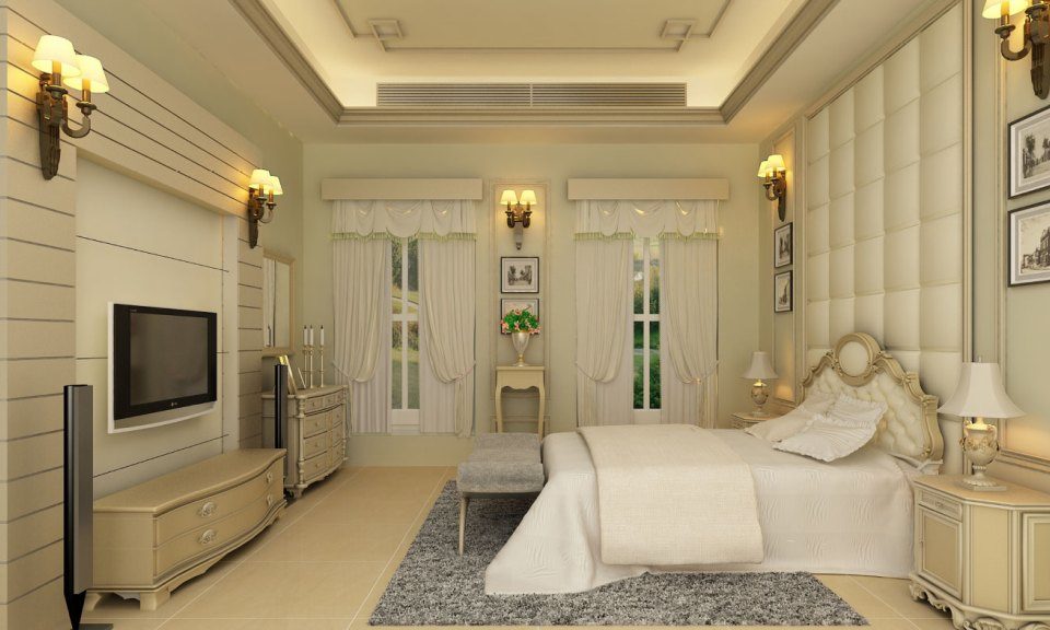 Villa Bedroom Interiors
